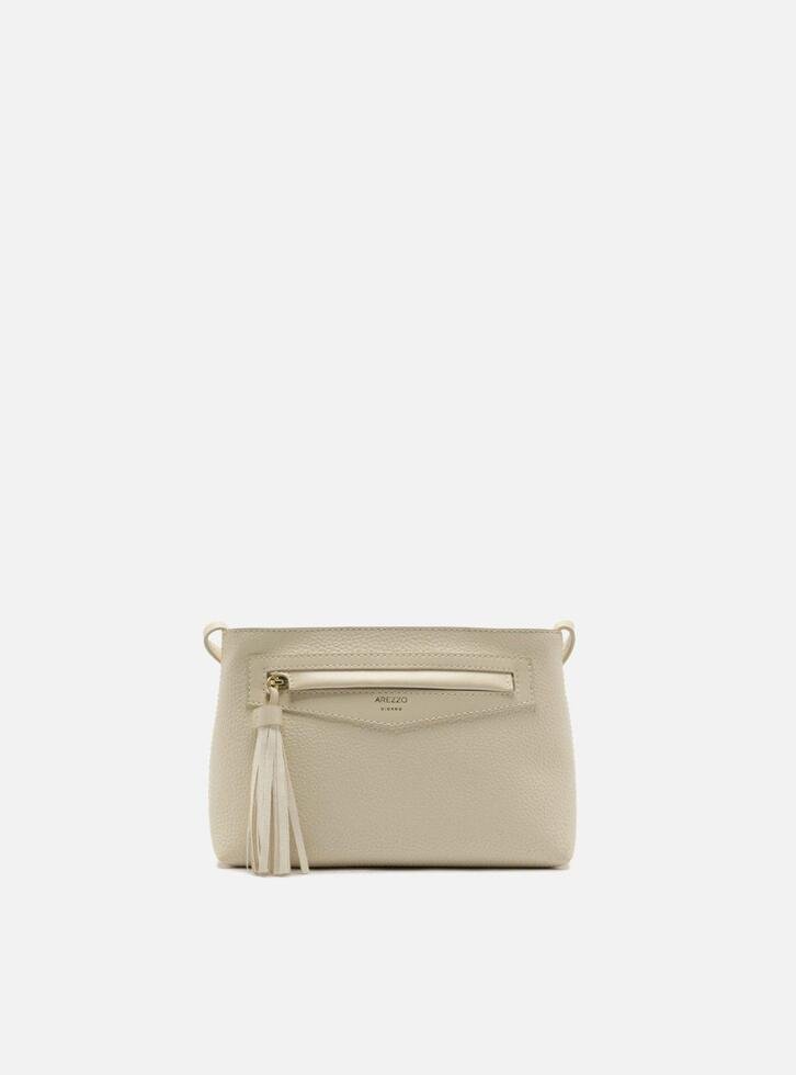 Bolsa Tiracolo Off-white Arezzo Barbicacho Pequena