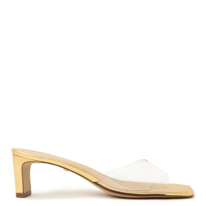 sandalia vinil transparente arezzo