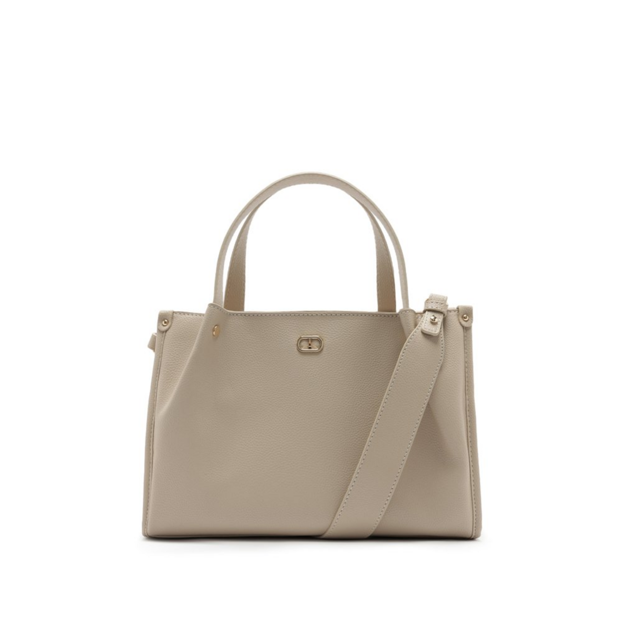 Bolsa Tote Média Shopper Cinza | ZZ MALL