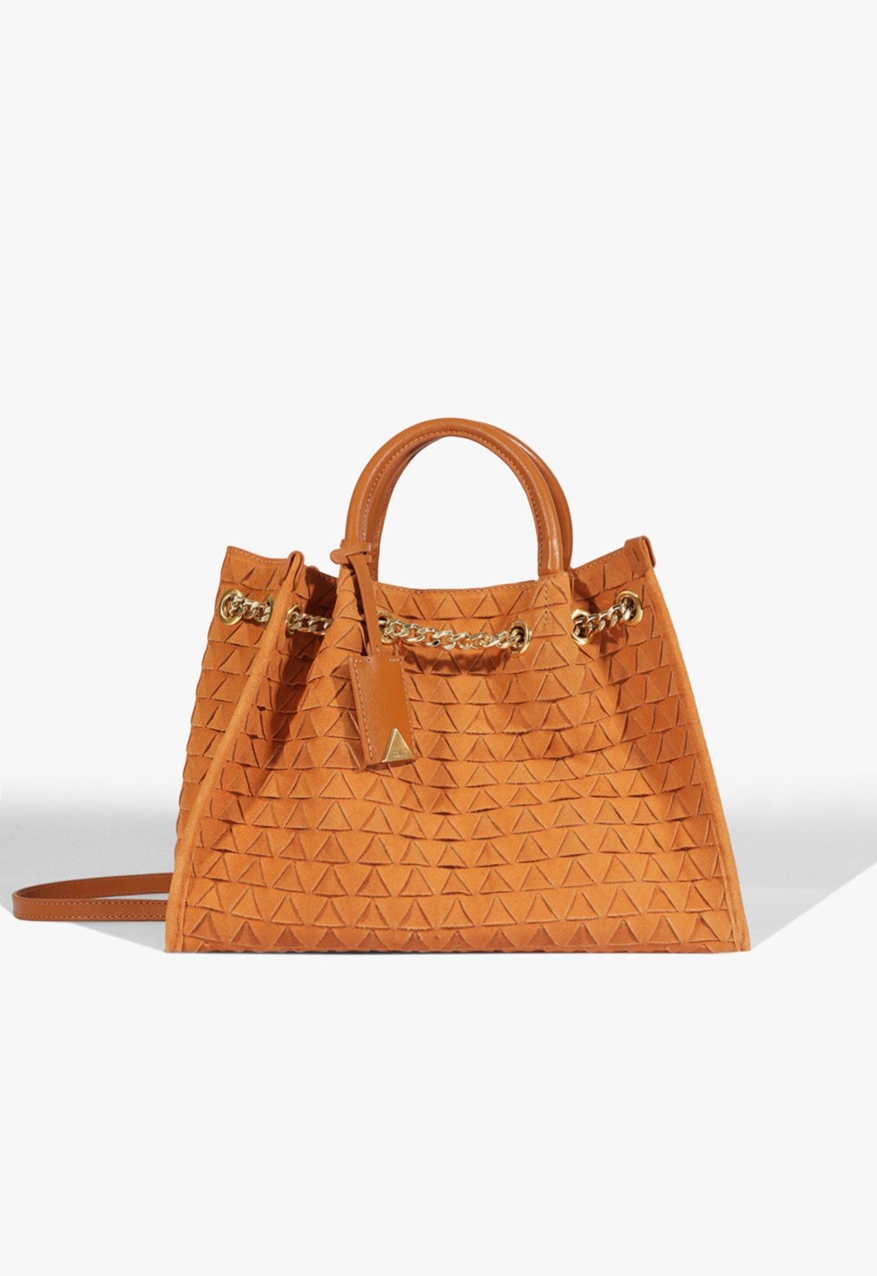 Bolsa Tote Rebecca Camurça Marrom | ZZ MALL