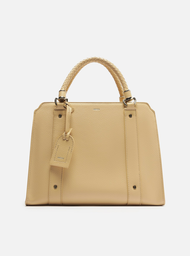 Bolsa Tote Bege Arezzo Couro Piazza Grande