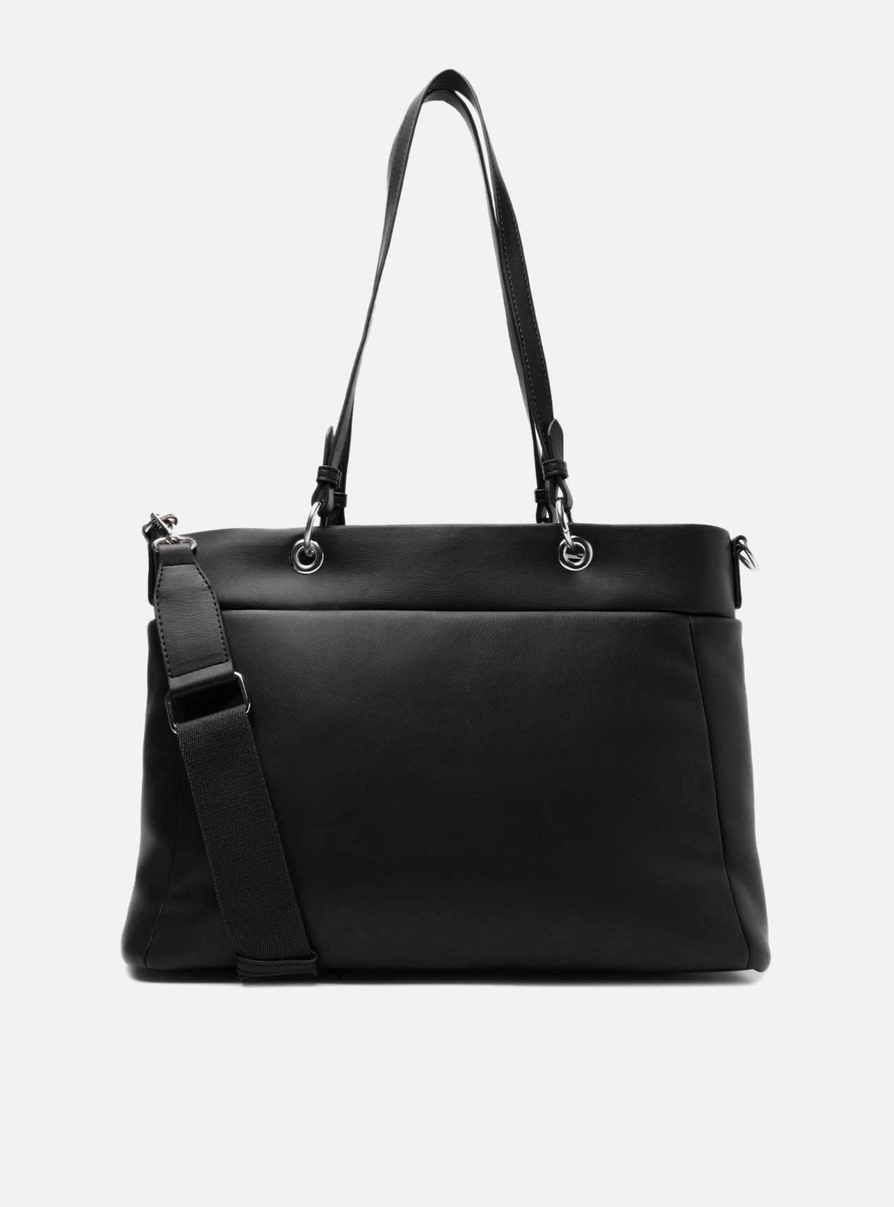 Bolsa Tote Preto Grande | ZZ MALL