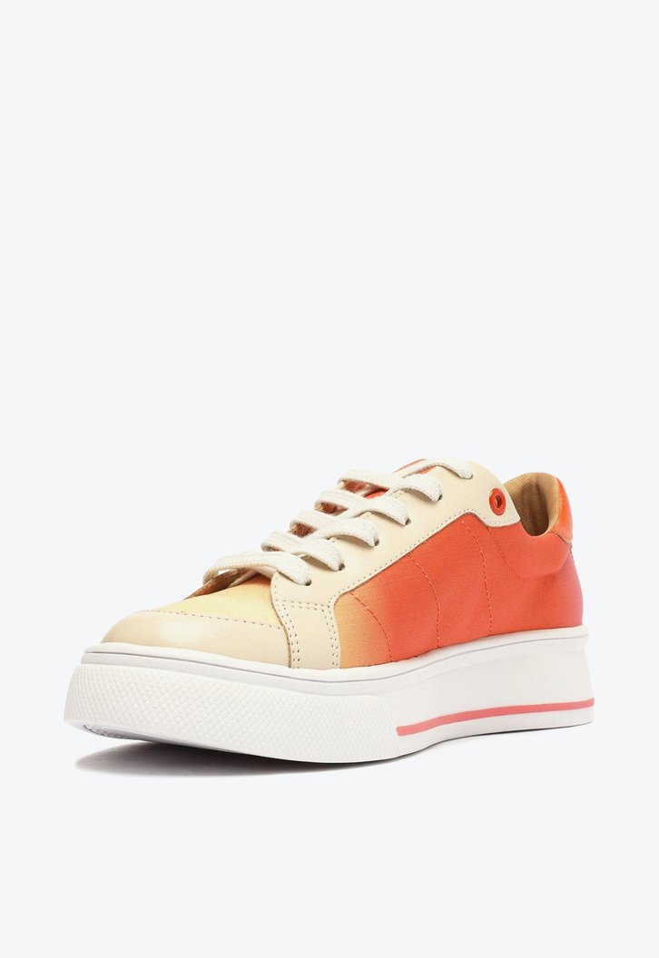 Tênis Flatform Laranja Multicolorido Anacapri Lolla