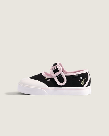 Tênis Mary Jane Mermaid Black Pastel Pink Infantil | ZZ MALL
