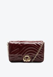 Bolsa Tiracolo Roxo Vicenza Lily Média