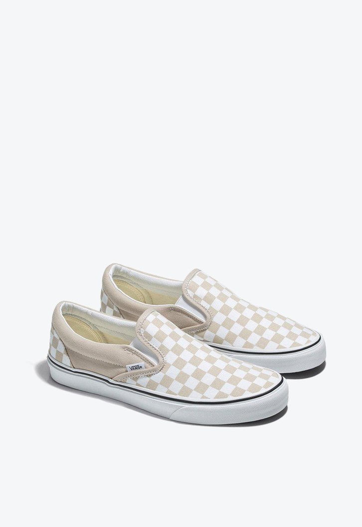 Tênis Vans Slip On Classic Checkerboard French Oak