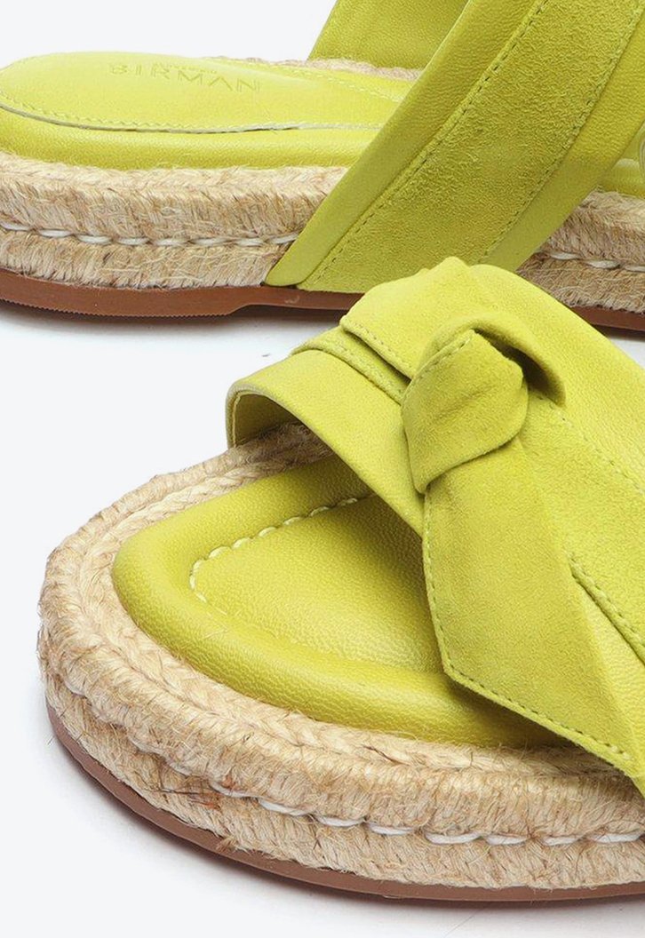Clarita Espadrille Green Apple