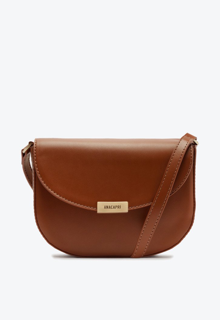 Bolsa Crossbody Marrom Anacapri Média Daily