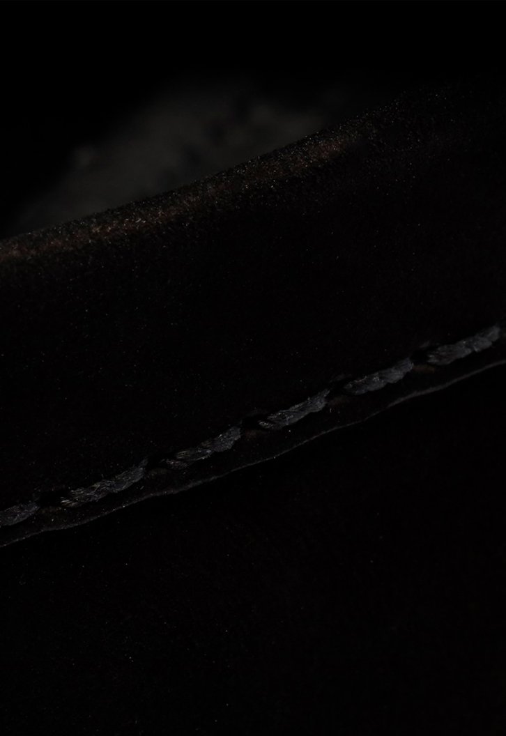 Sapato Mocassim Preto Schutz Nobuck