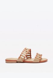 Claire Flat Nude/Guava
