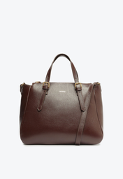 Bolsa Tote Marrom Escura Schutz Grande Sara Couro