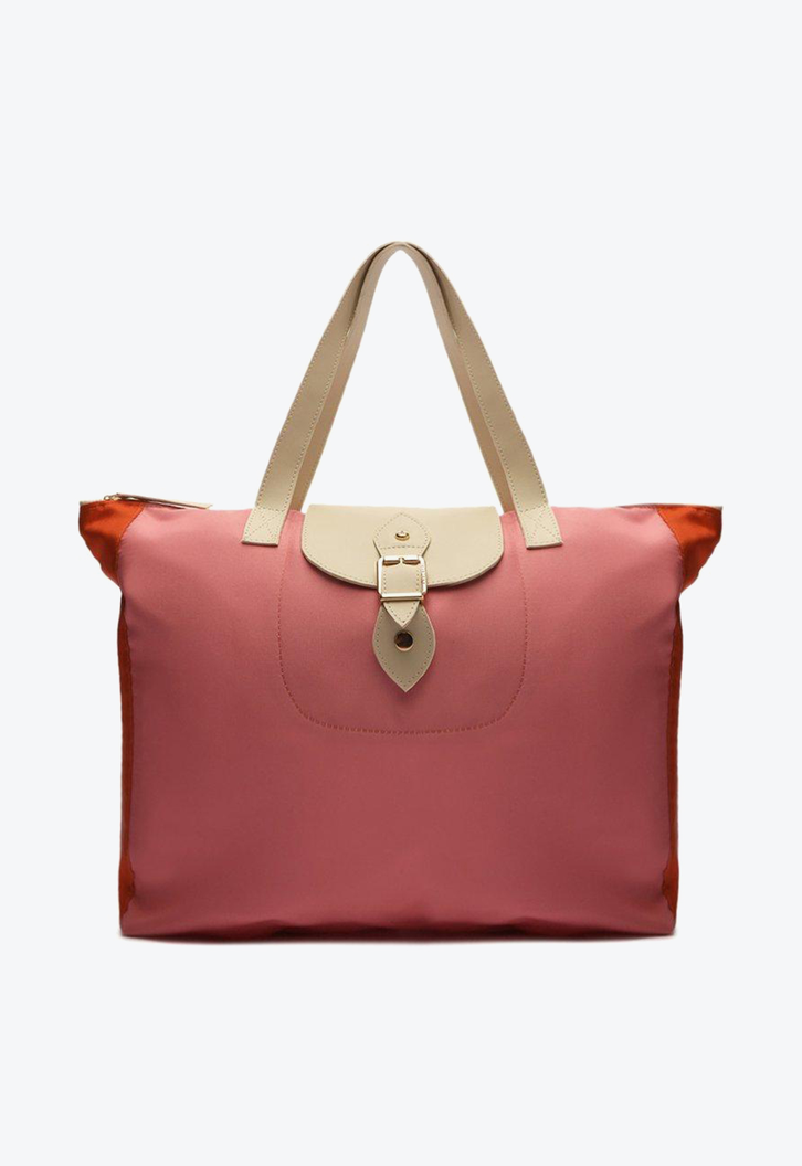 Bolsa Shopping Rosa Anacapri Confete Caloi Grande