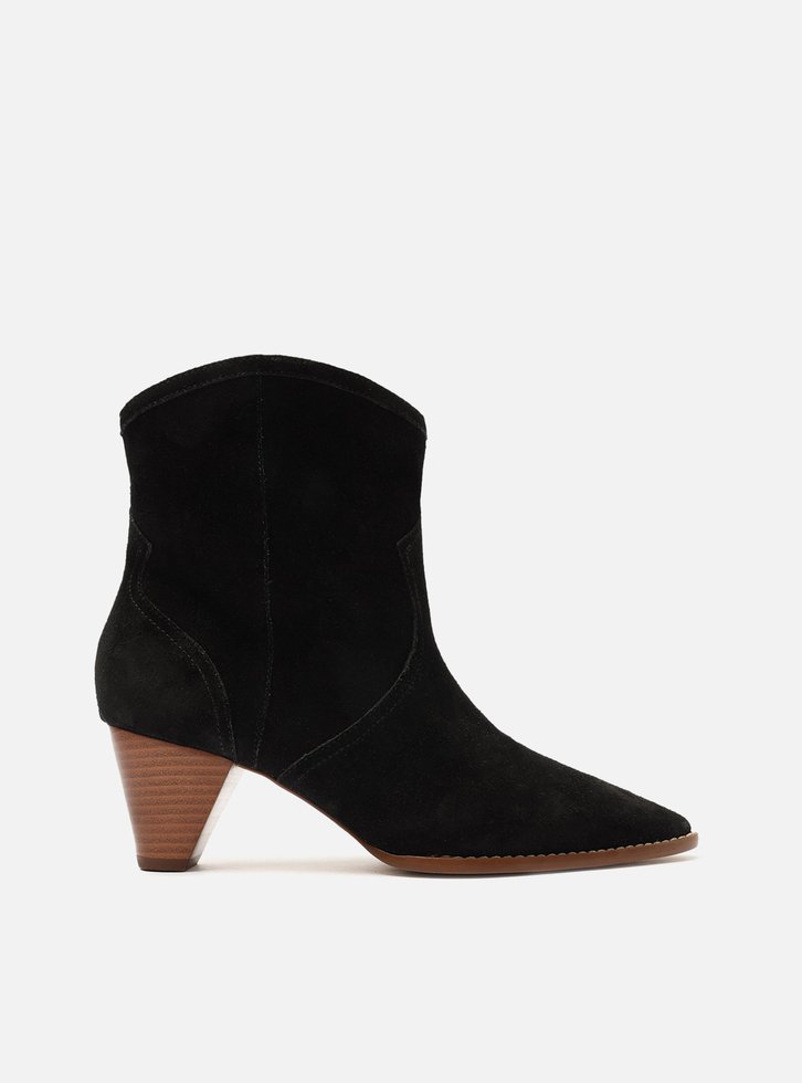 BOTA WESTERN PRETA AREZZO CAMURCINA CANO CURTO