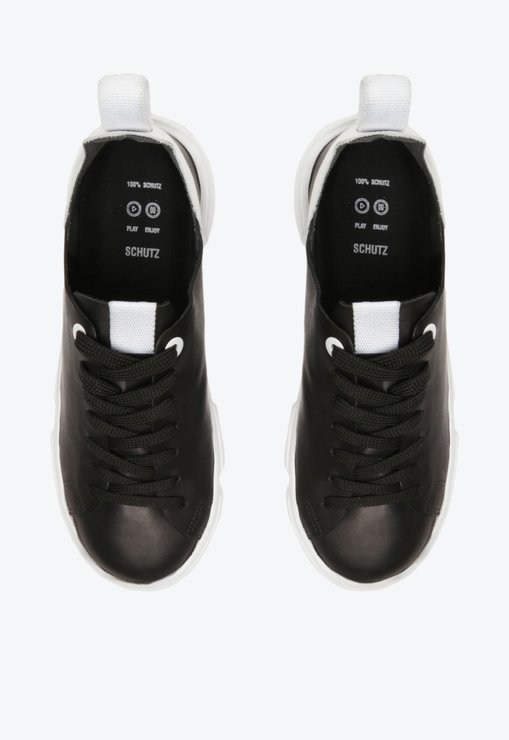 Tênis Schutz SCHUTZ + FIEVER  Melrose Black