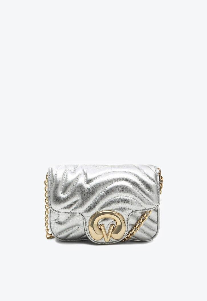 Bolsa Tiracolo Lily Pequena Prata