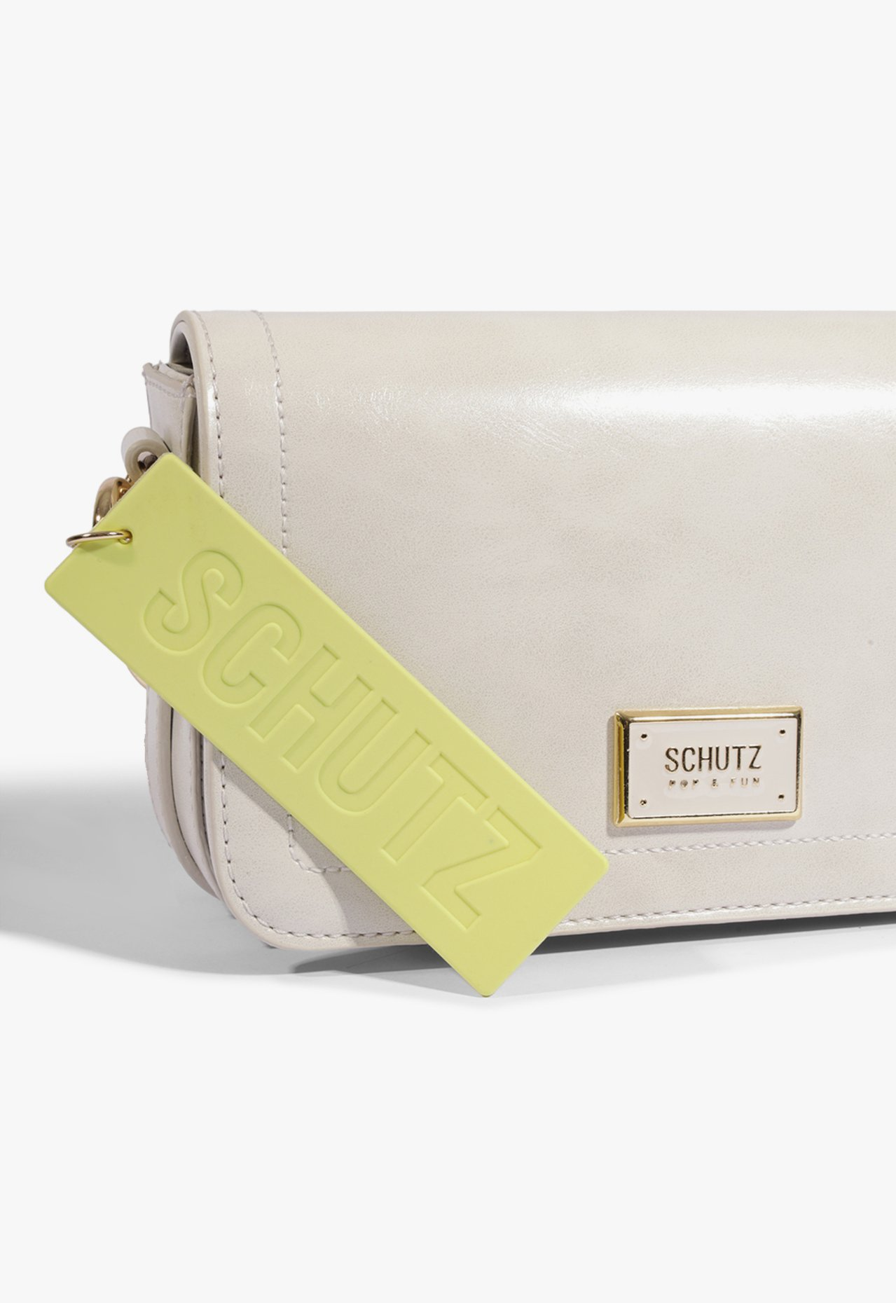 Bolsa Crossbody Pequena Branca | ZZ MALL