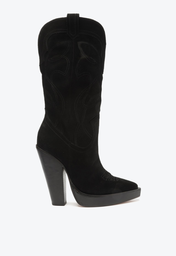Bota Western Preta Schutz Meggy Camurça