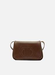 Bolsa Tiracolo Média Marrom
