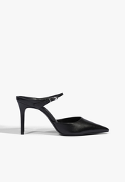 Mule Preta Schutz Laura Couro