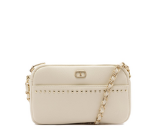 Bolsa Tiracolo Pequena Tachas Preta | ZZ MALL