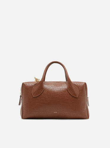 Bolsa Tiracolo Marrom Média