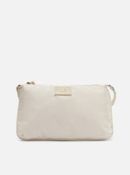 Clutch Off-white Brizza Nylon Lizza Pequena