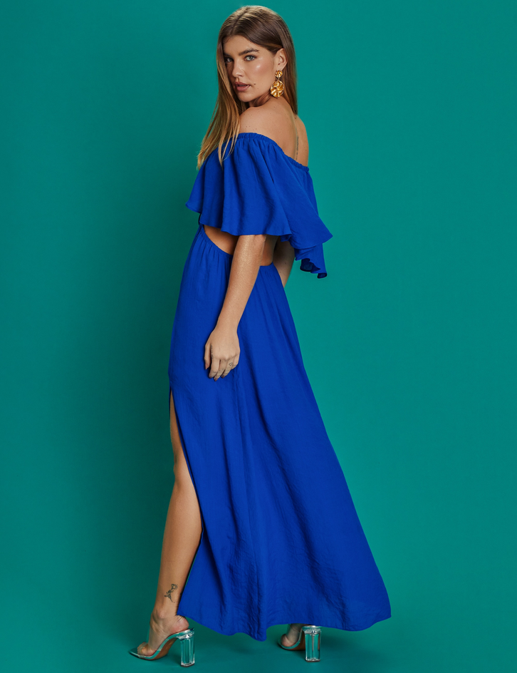 Vestido Azul Laguna Alessandra
