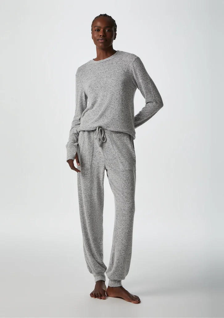Pijama Feminino Cinza Hering