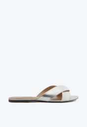 Rasteira Prata Anacapri Shape Minimal