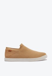 Tênis Slip On Bege Anacapri Knit Mono