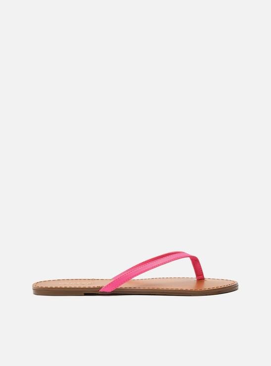KIT FLIP FLOP E BAG ROSA AREZZO