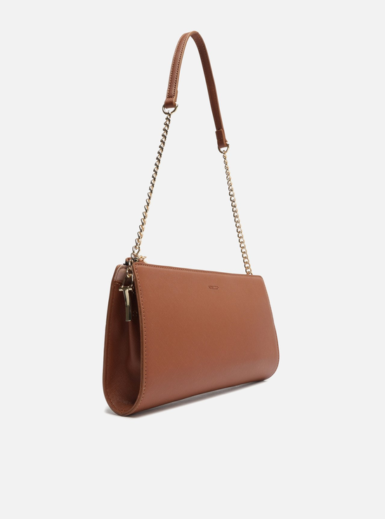 Bolsa Marrom Média Tiracolo Corrente