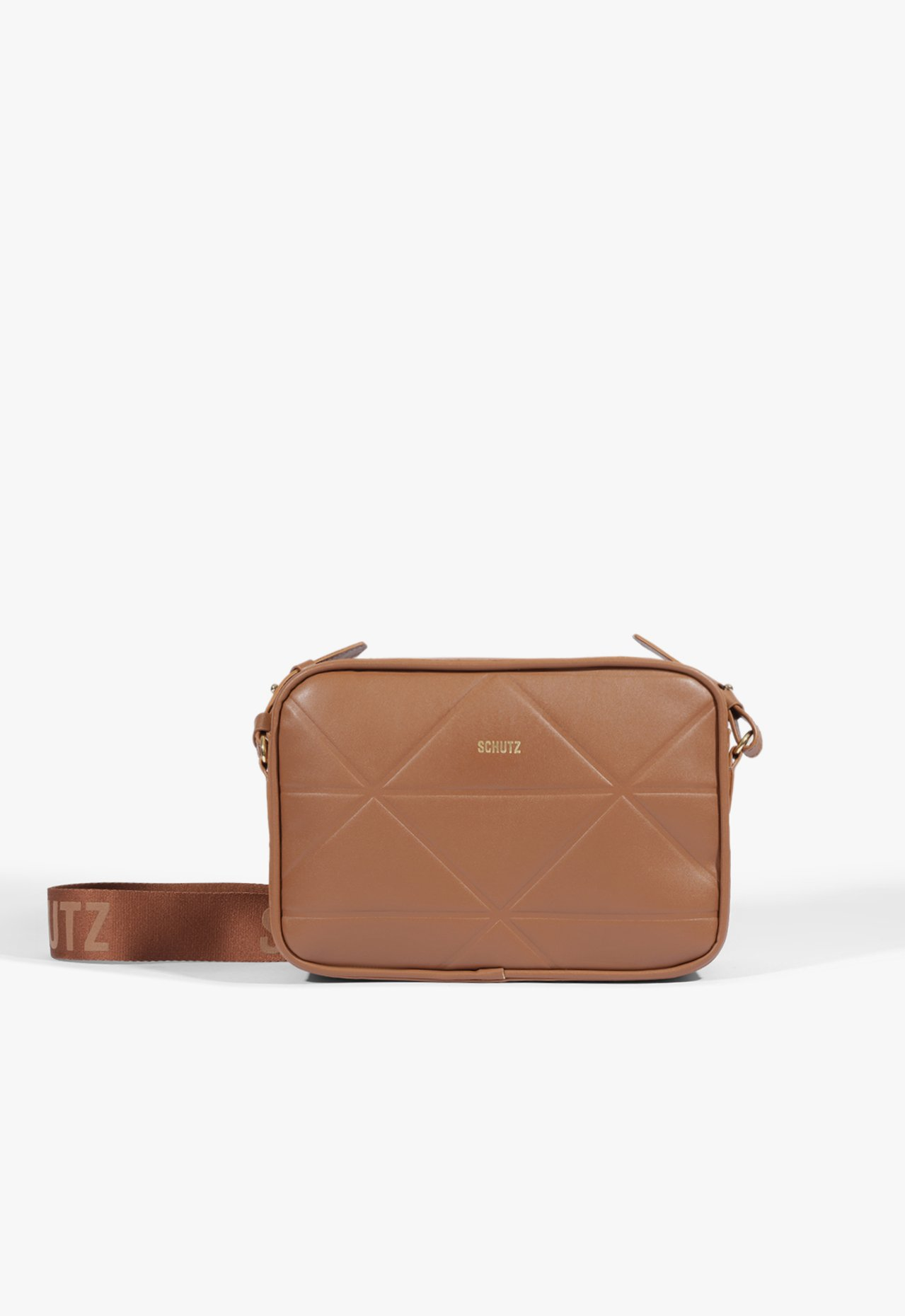 Bolsa Tiracolo Pequena Dobrevin Marrom | ZZ MALL