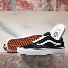 Tênis Skate Old Skool Black White