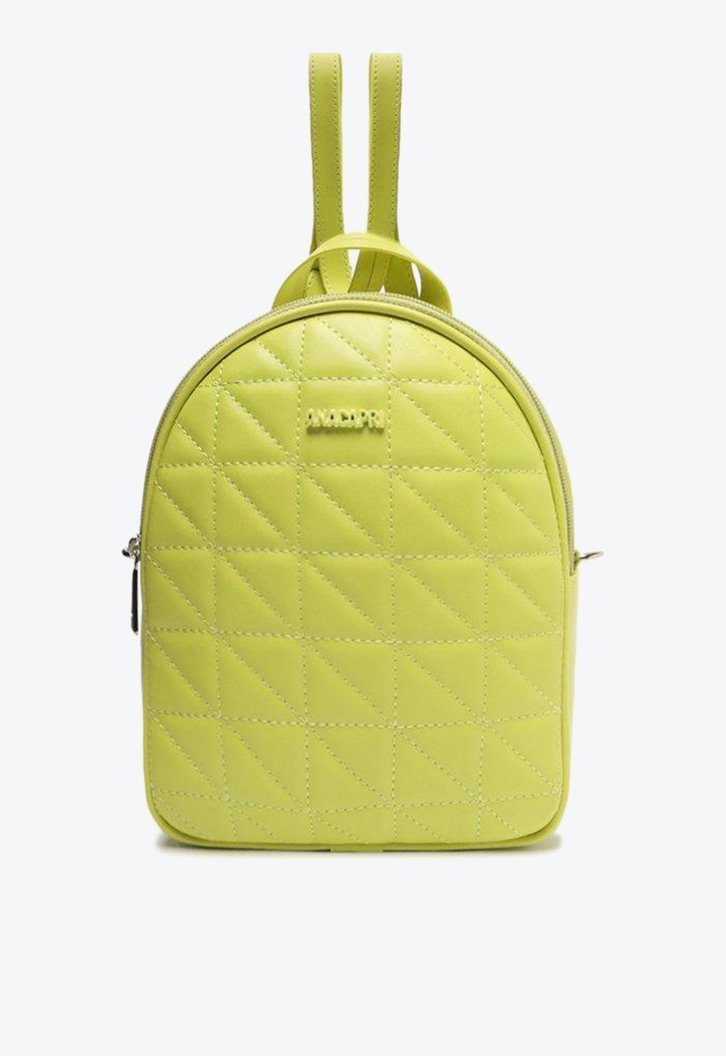 Mochila Verde Anacapri Lemon Geórgia Matelassê Pequena