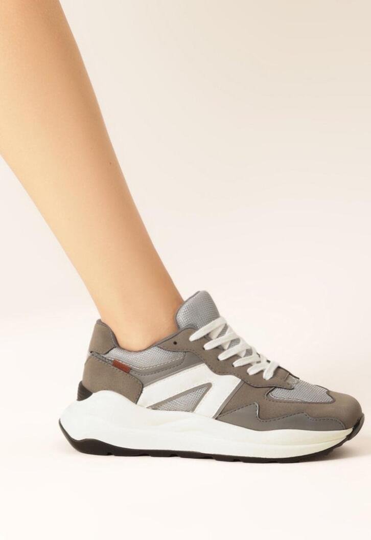 Tênis Sporty Mia Multi Tons Cinza | ZZ MALL