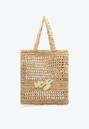 Bolsa Shopping Fancy Beach Média Bege