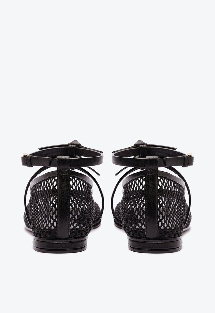 Slim Clarita Ballet Mesh Black