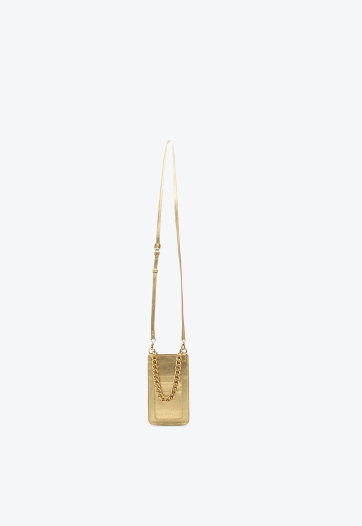 Porta Celular Dourado Vicenza Cristine