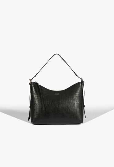 めい Sandália Via Marte Salto Médio Verniz Fivela Preto