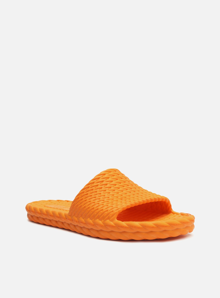 Chinelo Slide Laranja Marrocos Brizza