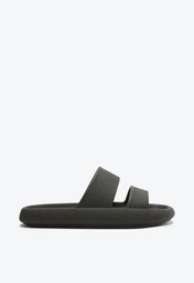 Chinelo Preto Anacapri Nuvem Tira Dupla