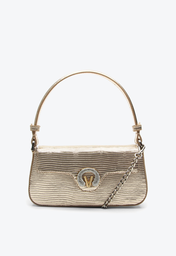 Bolsa Shoulder Suelen Média Dourada