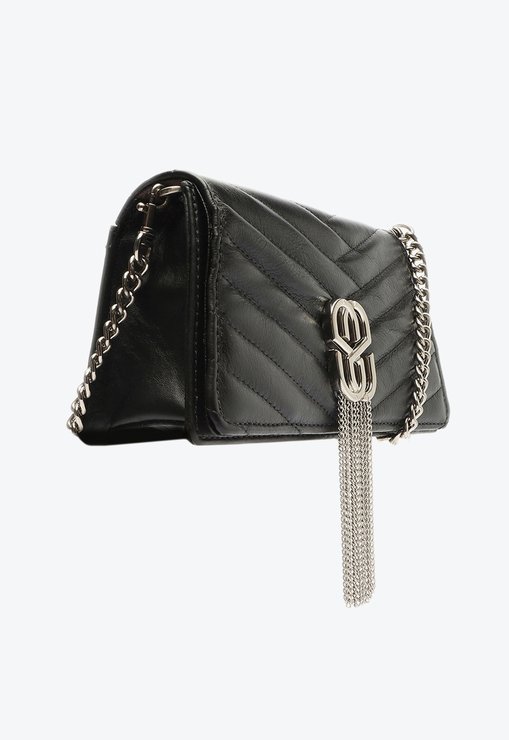 Bolsa Saucy Couro Preta