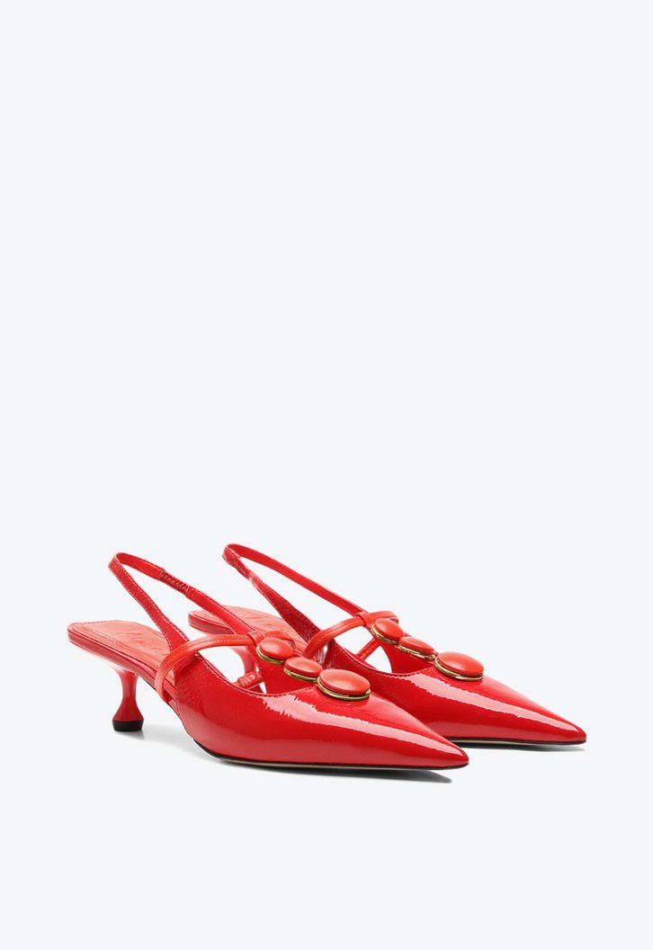 Slingback Alicia Vermelho