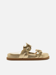Sandália anacapri flatform trama sales feminina