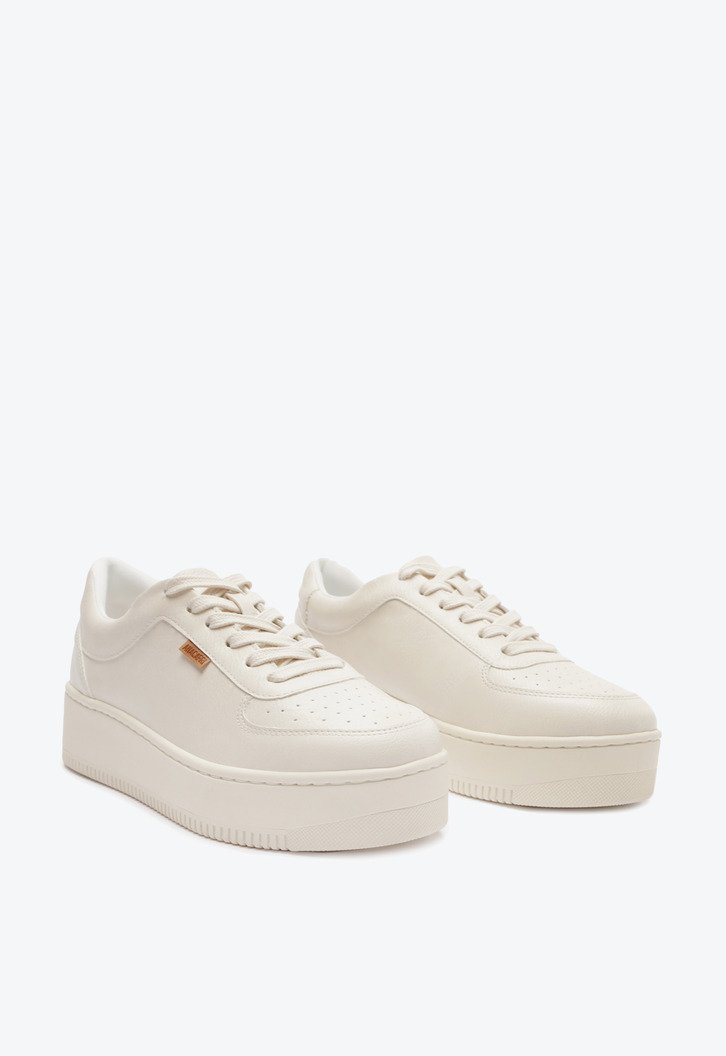 Tênis Flatform Branco Anacapri Amarração