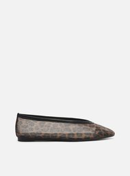 Sapatilha Animal Print Tela Cap Toe