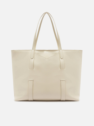 Bolsa Shopping Branca Grande Tiras Capa