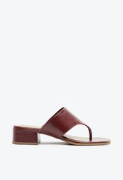 Sandália Mule Gaspéa Regular Roxo